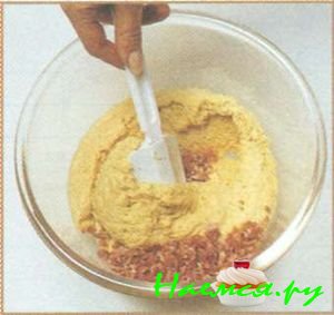 Маффины из кукурузной муки с беконом