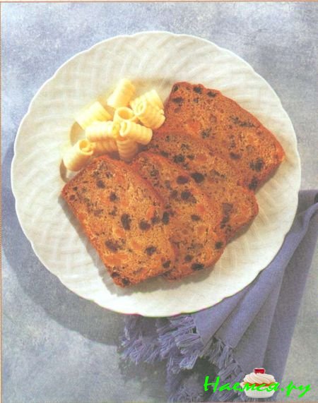 Орехово-абрикосовый хлеб