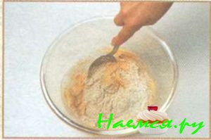 Бананово-ореховый хлеб из цельнозерновой муки