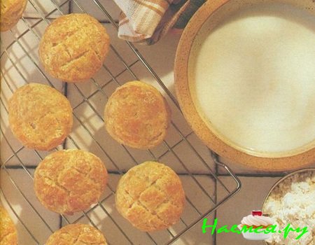 Лепешки с пахтой