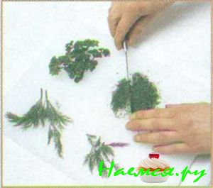 Воздушные булочки с зеленью