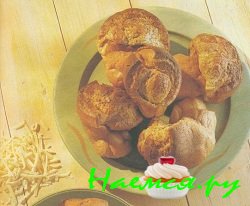 Воздушные булочки с зеленью