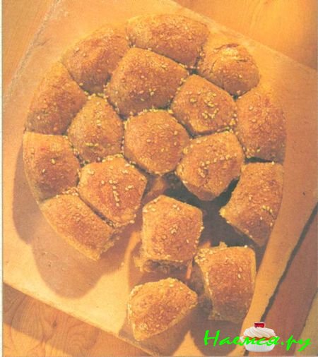 Хлеб с кунжутом