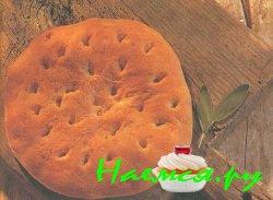 Итальянская лепешка с шалфеем