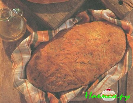 Дрожжевой хлеб с цукини