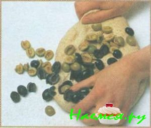 Хлеб с оливками