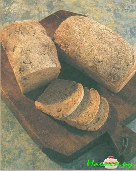 Ржаной хлеб с орехами пекан