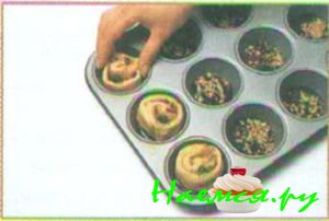 Булочки с начинкой в сиропе