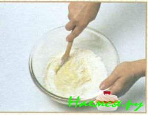 Ромовая баба с миндалем