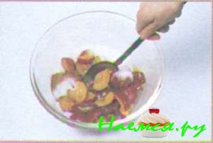 Пирог сливовый 