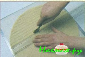 Сетчатый пирог с ягодами