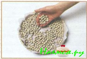 Открытый пирог с малиной