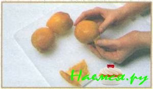 Пирог &laquo;Персиковые листья&raquo;