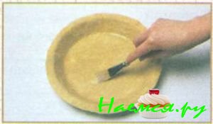 Пирог &laquo;Персиковые листья&raquo;