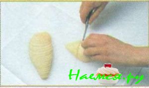 Шоколадный грушевый пирог