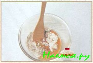 Шоколадно-лимонный пирог