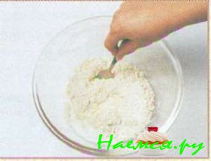 Лимонно-миндальный пирог