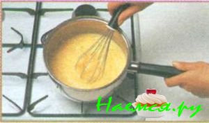 Лимонный пирог с безе