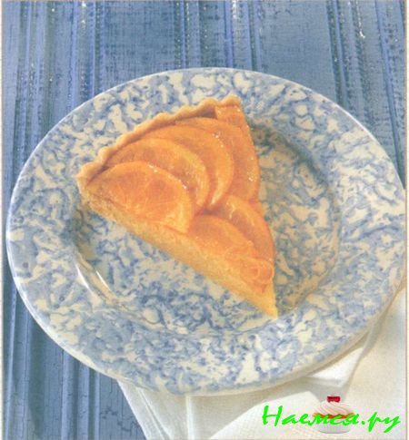 Апельсиновый пирог с миндалем