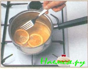 Апельсиновый пирог с миндалем