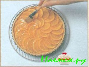 Апельсиновый пирог с миндалем
