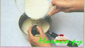 Пирог &laquo;Белое на черном&raquo;