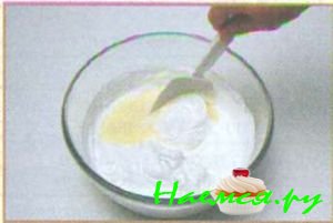 Пирог &laquo;Белое на черном&raquo;