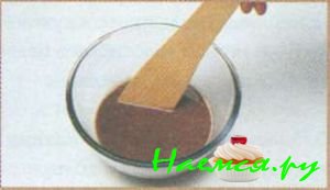 Пирог &laquo;Белое на черном&raquo;