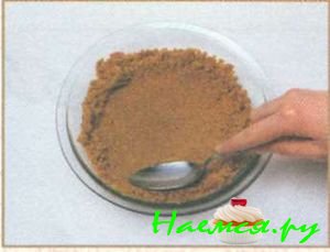 Шоколадный сырный пирог