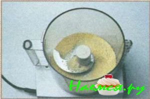 Пирог с киви и сыром рикотта