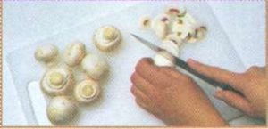 Грибной киш