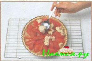 Киш с помидорами и сыром