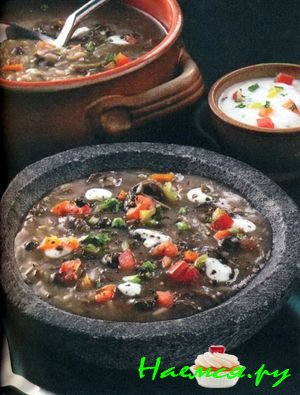 Суп из сушеных грибов