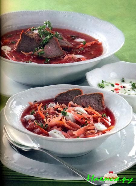 Как приготовить борщ