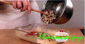 Запеканка с баклажанами