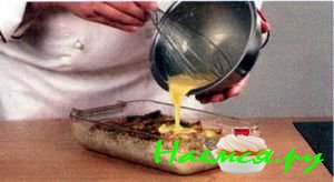 Запеканка с баклажанами