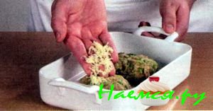 Жареная телятина с фаршем