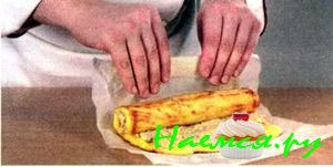 Рулет из телячьих мозгов