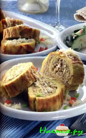 Рулет из телячьих мозгов