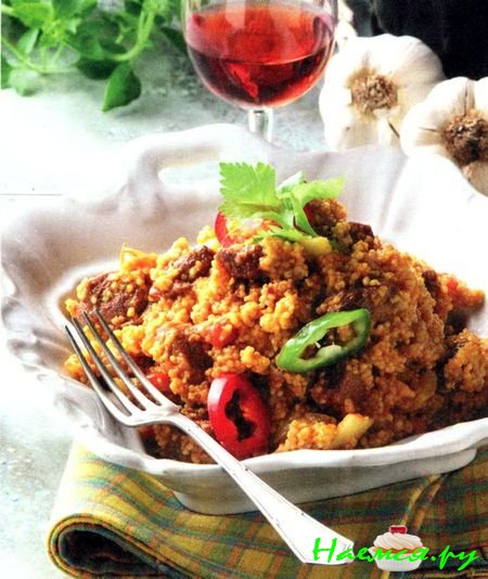 Просо с бараниной