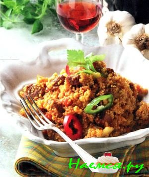 Просо с бараниной