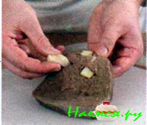 Нашпигованное жаркое