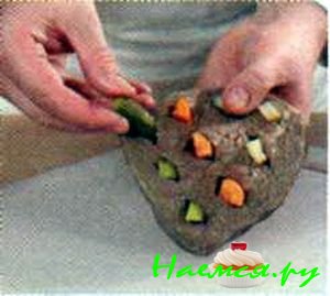 Нашпигованное жаркое