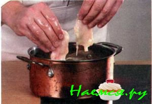 Гусиная жареная печень 