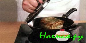 Корейка с яблоками