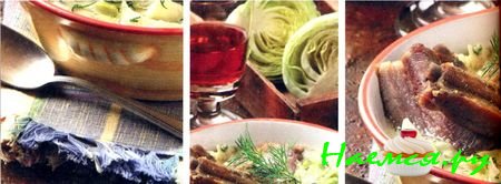 Сочная капуста со свининой