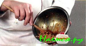 Макаронная запеканка с мясом