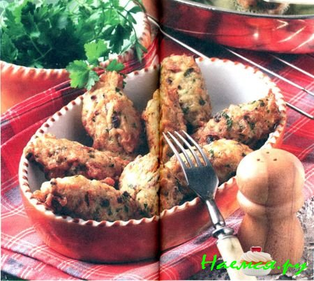 Картофельные шарики с петрушкой