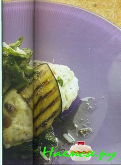 Ньокки из рикотты с шалфейным маслом, завернутые в баклажан