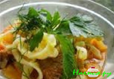 Пюре из тыквы и пастернака